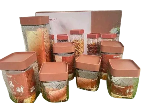 Organizador recipientes set x7